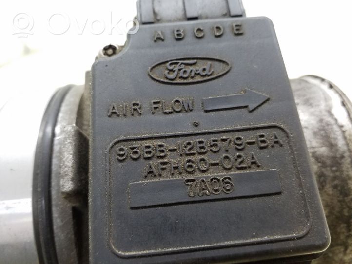 Ford Galaxy Измеритель потока воздуха 93BB12B579BA