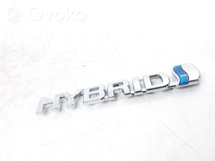 Toyota C-HR Logo, emblème de fabricant 75374F4020
