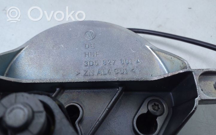 Volkswagen Phaeton Uchwyt / Rączka zewnętrzna otwierania klapy tylnej / bagażnika 3D5827601A