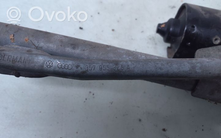 Volkswagen PASSAT B4 Mechanizm wycieraczek szyby przedniej / czołowej 357955113B