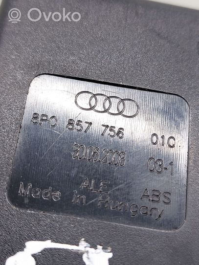 Audi A3 S3 8P Etuistuimen turvavyön solki 8P0857756