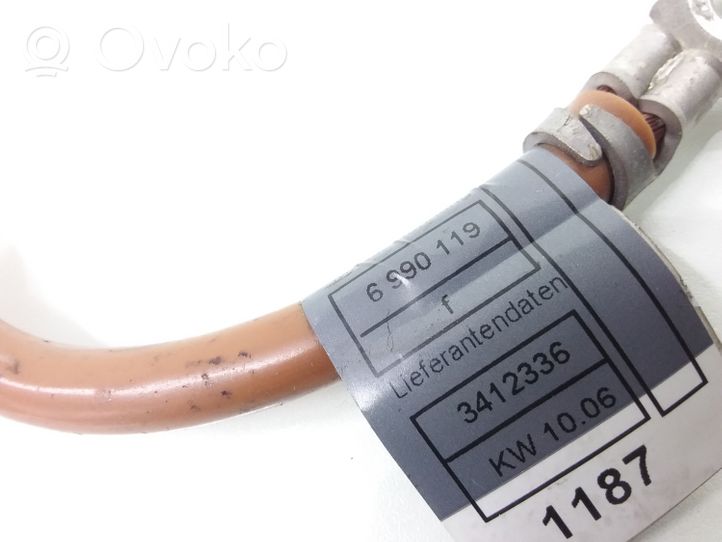 BMW X3 E83 Cable negativo de tierra (batería) 6990119