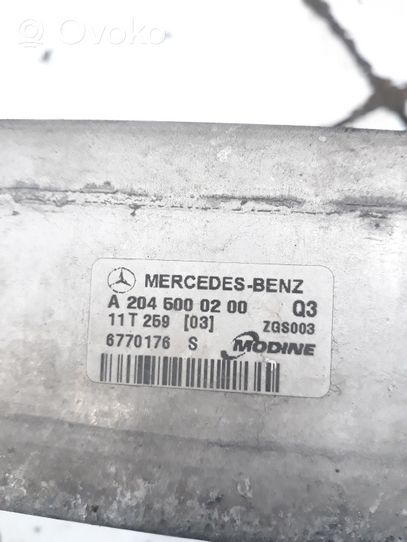 Mercedes-Benz CLS C218 X218 Radiatore intercooler A2045000200