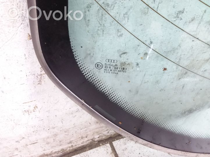 Audi 80 90 B3 Rear windscreen/windshield window AS2