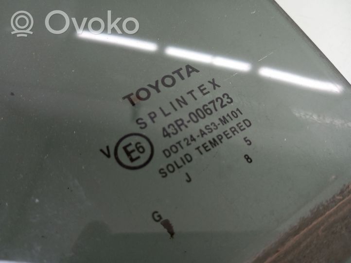 Toyota Avensis T250 Takaoven ikkunalasi AS3