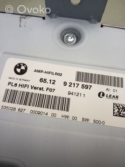 BMW 7 F01 F02 F03 F04 Amplificateur de son 65129217597