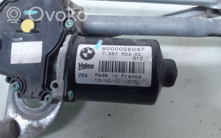 BMW 1 F20 F21 Etupyyhkimen vivusto 7239510