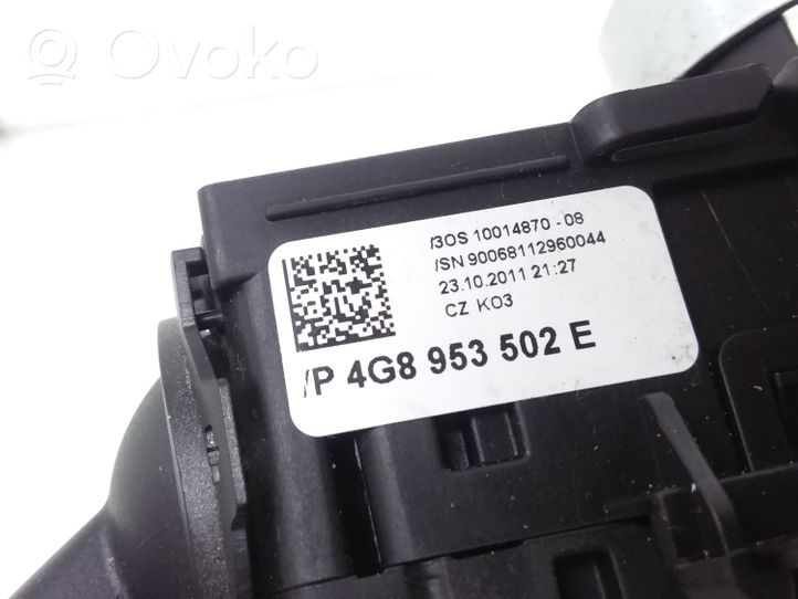 Audi A6 S6 C7 4G Pyyhkimen/suuntavilkun vipukytkin 4G8953502E