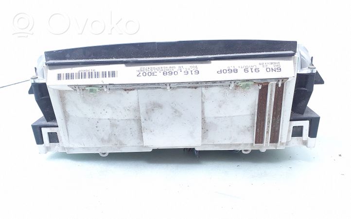 Volkswagen Polo III 6N 6N2 6NF Compteur de vitesse tableau de bord 6N0919860P