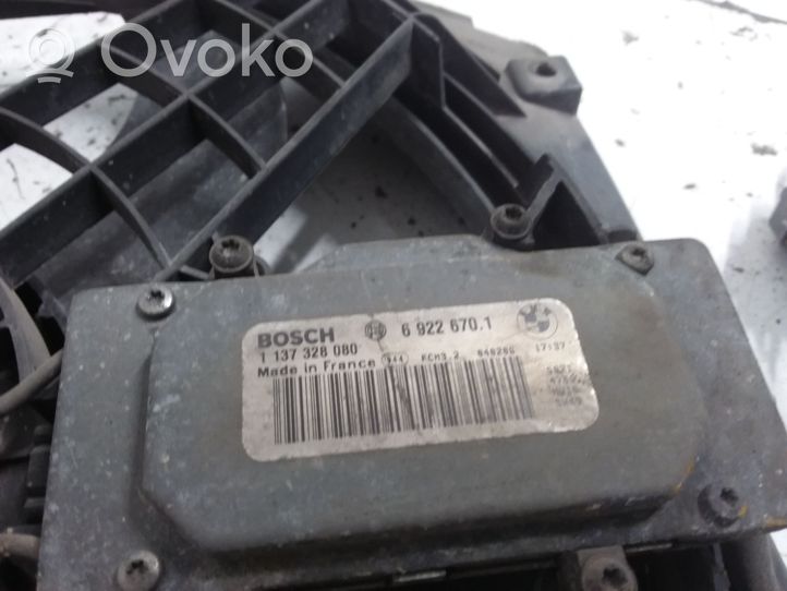 BMW 3 E46 Elektryczny wentylator chłodnicy 6922670