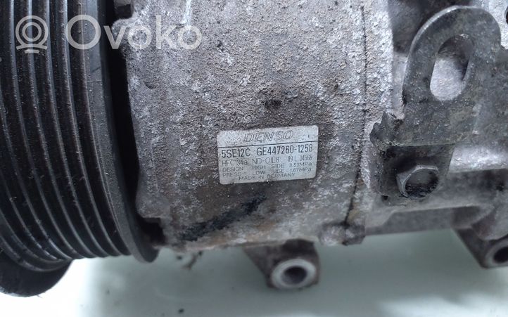 Toyota Avensis T270 Kompresor / Sprężarka klimatyzacji A/C GE4472601258