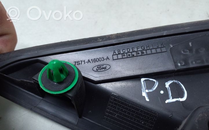 Ford Mondeo MK IV Altro elemento di rivestimento della portiera anteriore 7S71A16003A