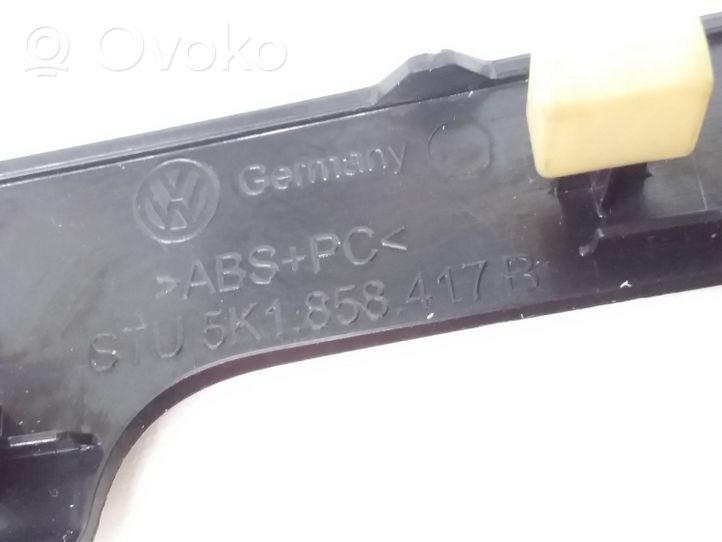 Volkswagen Golf VI Dashboard glove box trim 5K1858417B