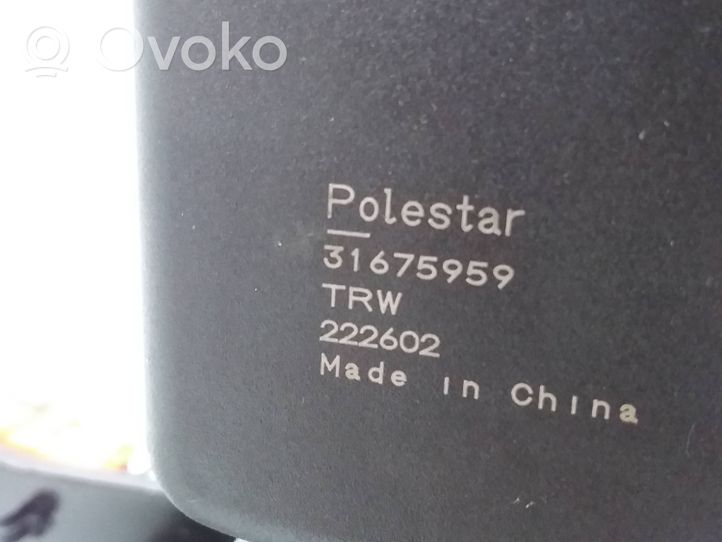 Polestar 2 Takaistuimen turvavyön solki 31675959