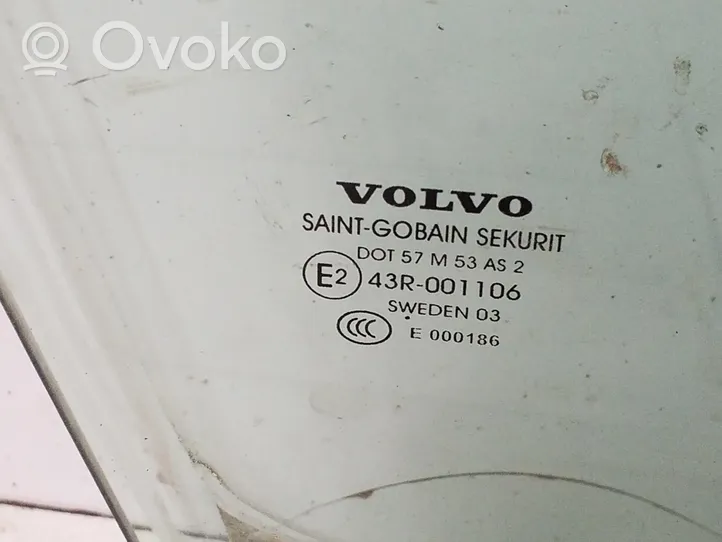 Volvo V70 Etuoven ikkunalasi, neliovinen malli 43R001106