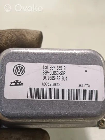 Volkswagen Golf Plus ESP (stabilumo sistemos) valdymo blokas 1K0907655B