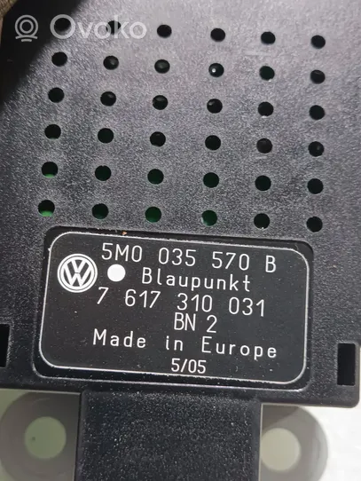 Volkswagen Golf Plus Antenos stiprintuvas 5M0035570B