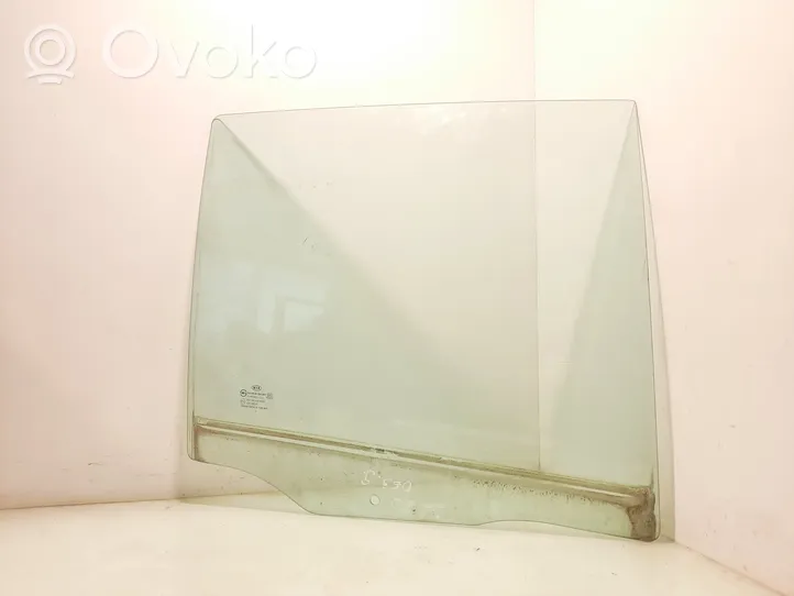 KIA Carens II Rear door window glass AS2