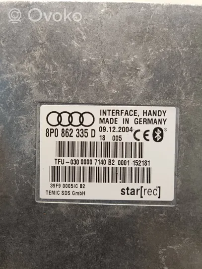 Audi A4 S4 B7 8E 8H Moduł / Sterownik Bluetooth 8P0862335D