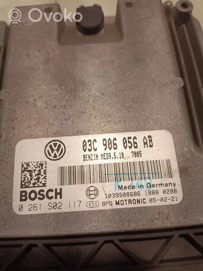 Volkswagen Golf Plus Sterownik / Moduł ECU 03C906056AB