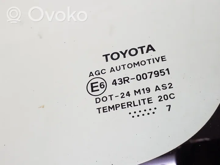 Toyota Auris 150 Fenêtre triangulaire avant / vitre 43R007951