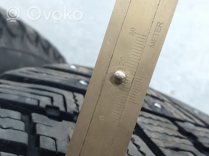 Volkswagen Golf II R16 winter/snow tires with studs GOODYEAR