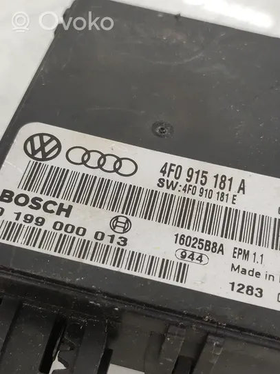 Audi A6 S6 C6 4F Power management control unit 4F0915181A