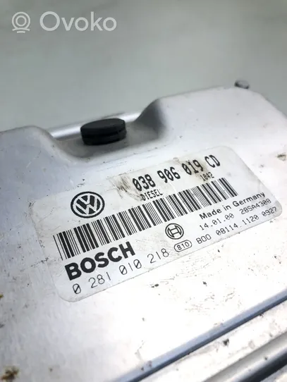 Volkswagen PASSAT B5 Sterownik / Moduł ECU 038906019CD