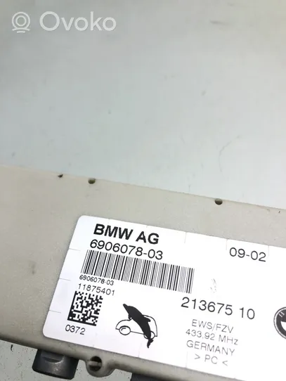 BMW 5 E39 Antenos stiprintuvas 6906078