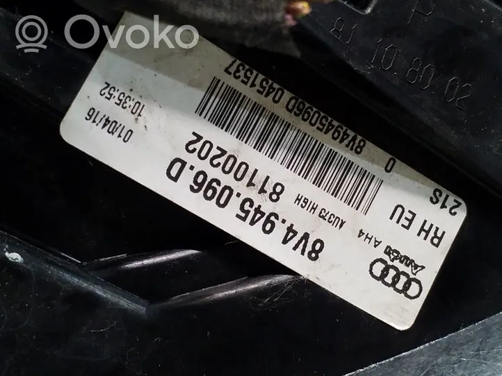 Audi A3 S3 8V Takavalot 8V4945096D