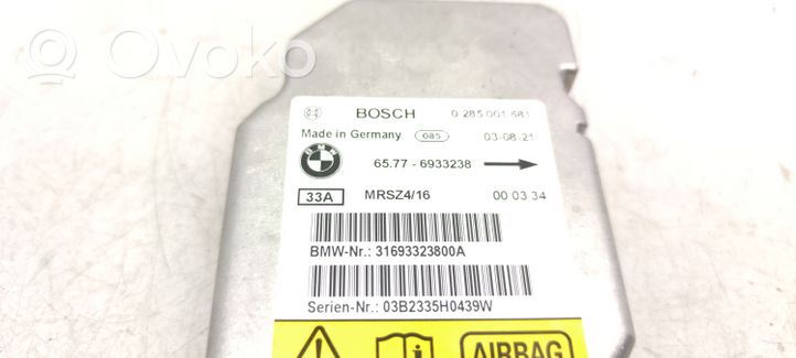 BMW 3 E46 Module de contrôle airbag 65776933238