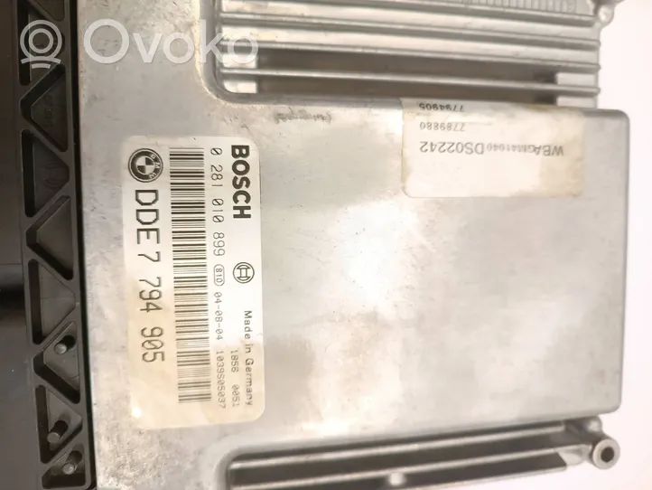 BMW 7 E65 E66 Calculateur moteur ECU 7794905
