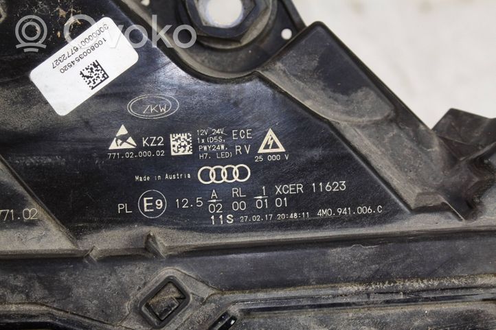 Audi Q7 4M Комплект передних фар 4m0941006c