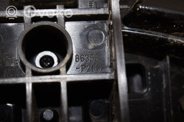 KIA Sorento IV Griglia superiore del radiatore paraurti anteriore 86366-P2100