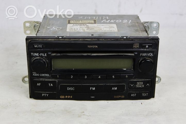 Toyota Hilux (AN10, AN20, AN30) Radio/CD/DVD/GPS-pääyksikkö PZ4760021000