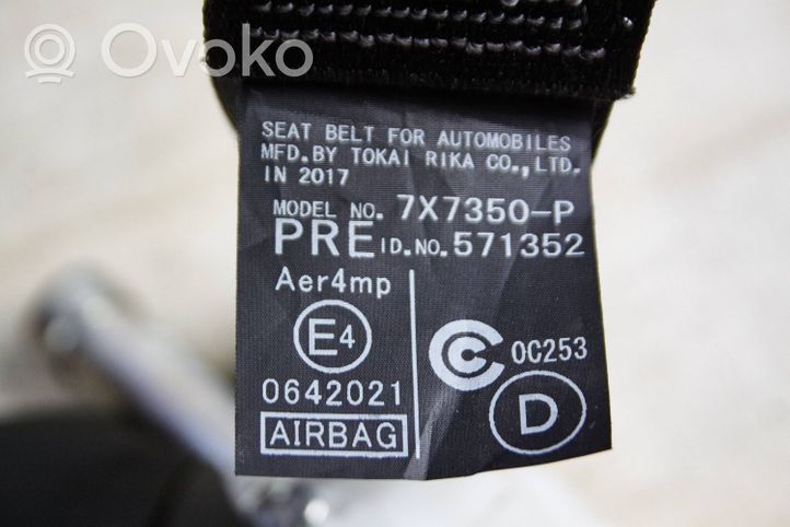 Toyota RAV 4 (XA40) Cintura di sicurezza anteriore 0642021