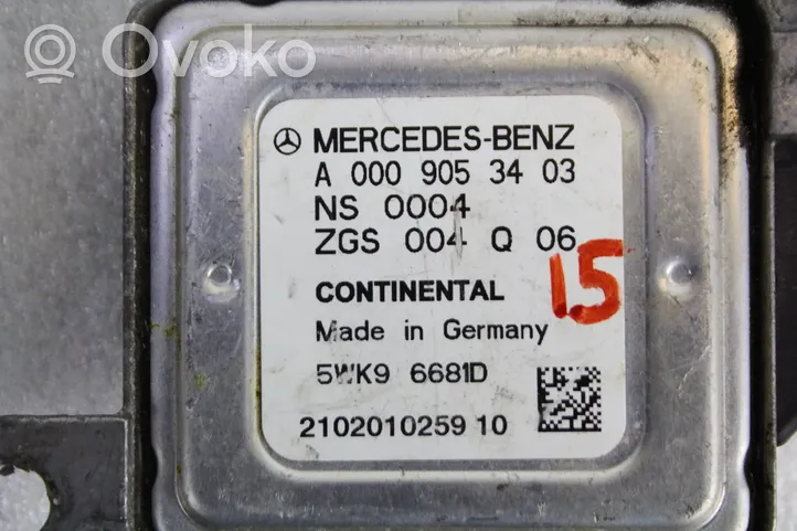 Mercedes-Benz E W212 Sonde lambda A0009053403