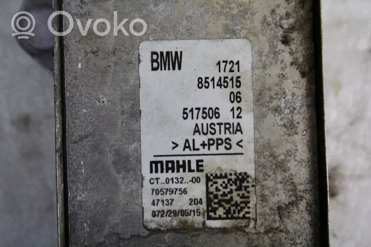 BMW 5 F10 F11 Refroidisseur d'huile de boîte de vitesses 8514515