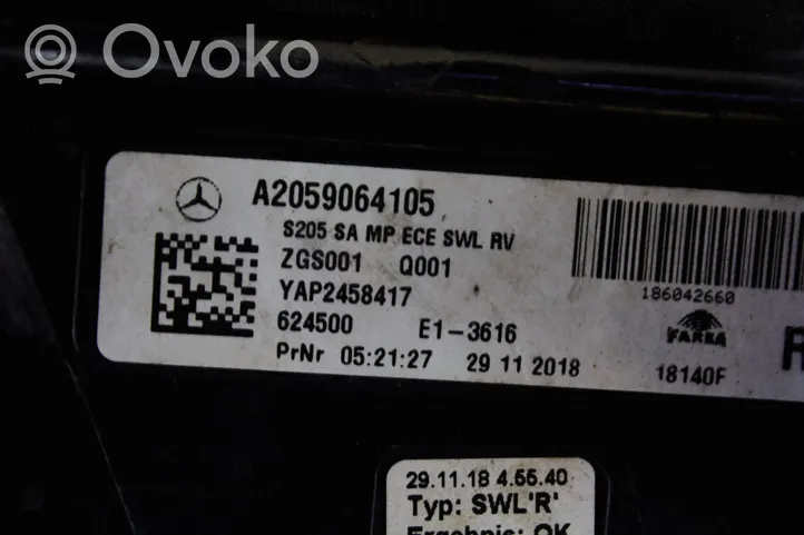 Mercedes-Benz C AMG W205 Takavalot a2059064105
