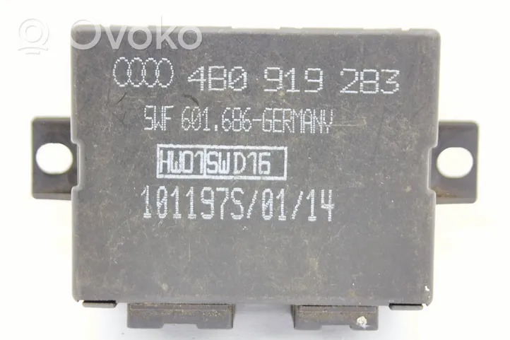 Audi A4 S4 B5 8D Parking PDC control unit/module 4b0919283