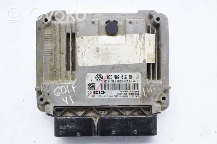 Volkswagen Golf Plus Calculateur moteur ECU 0261s06488