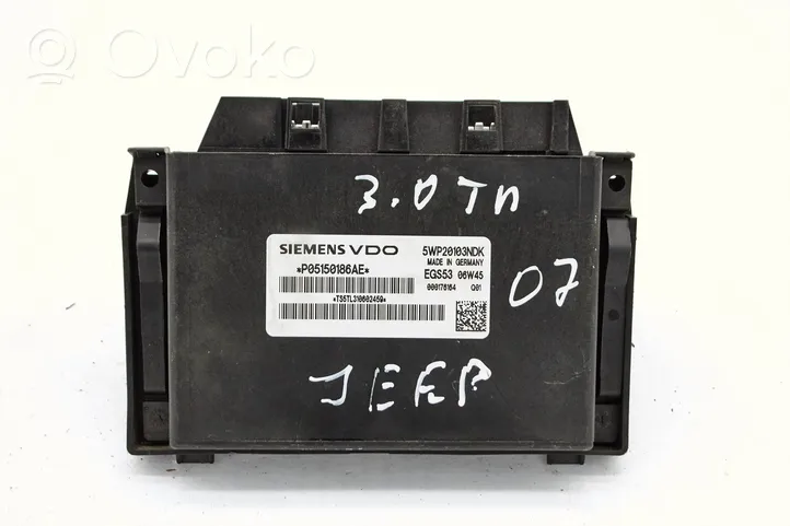 Jeep Grand Cherokee (WK) Module de contrôle de boîte de vitesses ECU P05150186AE