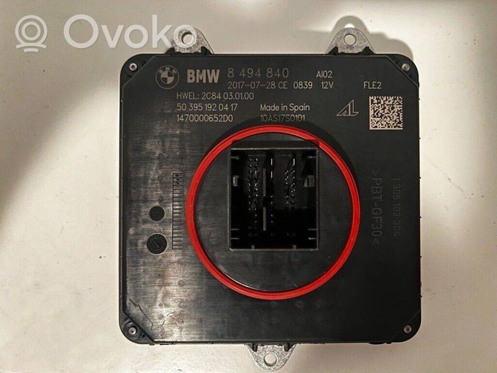 BMW 1 F20 F21 Modulo di zavorra faro Xenon 8494840