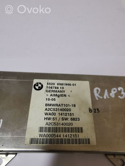 BMW 7 E65 E66 Amplificateur d'antenne 65206981946