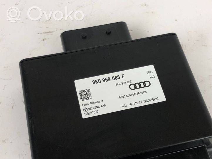 Audi A6 S6 C7 4G Convertitore di tensione inverter 8K0959663