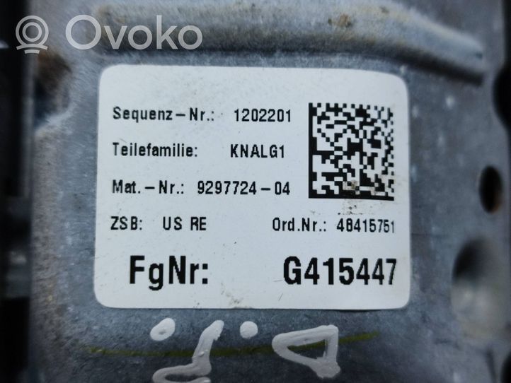 BMW 7 G11 G12 Poduszka powietrzna Airbag chroniąca kolana 9297724