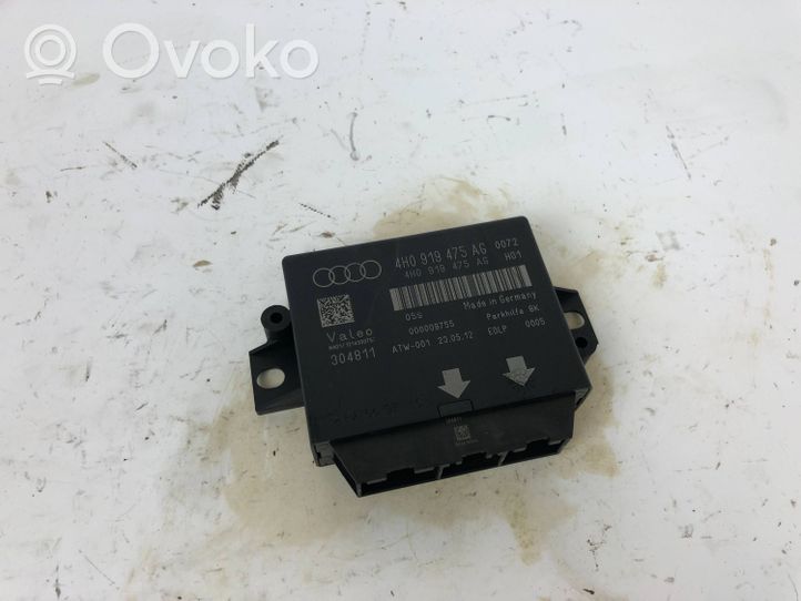 Audi A6 C7 Unité de commande, module PDC aide au stationnement 4H0919475AG