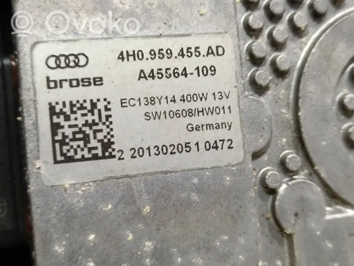 Audi A6 S6 C7 4G Ventiliatorių komplektas 4H0121003N