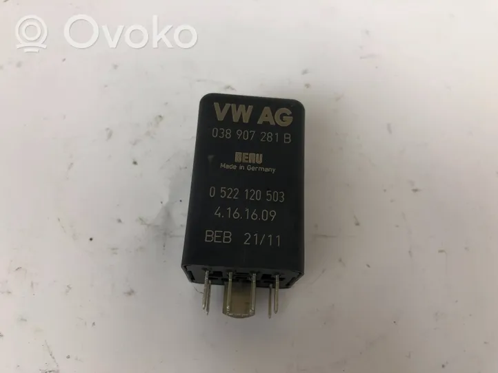 Audi A6 C7 Žvakių pakaitinimo rėlė 038907281B