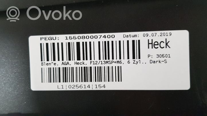 BMW 6 F12 F13 Takapuskurin alaosan lista 51128050377